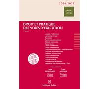 Droit et pratique des voies d'exécution 2026/2027 11ème édition - Serge Guinchard - Dalloz - relié - Etude