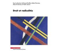 Droit et radicalités - Vadim Jeanne - Mare & Martin - broché - Etude
