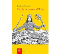 Droit et raison d'État