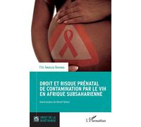 Droit et risque prénatal de contamination par le VIH en Afrique subsaharienne - Fils Angelesi Bayenga - L'harmattan - broché - Etude