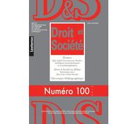 Droit Et Société N° 100/2018