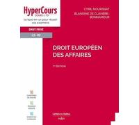 Droit Européen Des Affaires