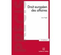 Droit européen des affaires 3ed Louis Vogel (Auteur)