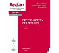 Droit européen des affaires 8ème édition - Cyril Nourissat - Dalloz - broché - Etude