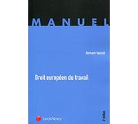 DROIT EUROPEEN DU TRAVAIL