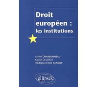 Droit européen : Les institutions