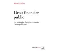 Droit financier public 1 Monnaies, banques centrales,dettes publiques - Rémi Pellet - Puf - broché - Etude