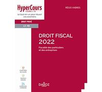Droit fiscal 2022 2ed