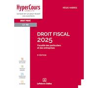 Droit fiscal 2025. 5e éd.