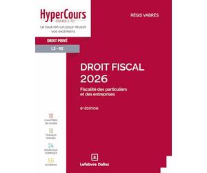 Droit fiscal 2026. 6e éd.