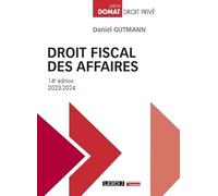 Droit fiscal des affaires (2023-2024)