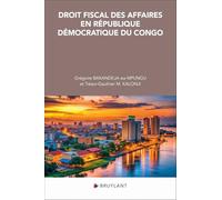 Droit fiscal des affaires en République démocratique du Congo