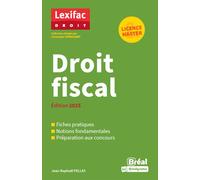 Droit fiscal Édition 2025 - Jean-Raphaël Pellas - Bréal - broché - Scolaire / Universitaire