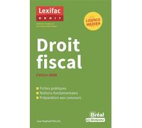 Droit fiscal Édition 2026 - Jean-Raphaël Pellas - Bréal - broché - Scolaire / Universitaire