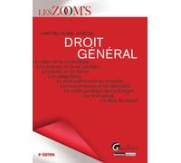 Droit général - 6ème édition - Christel Morel-Journel - Gualino Eds - broché - Etude