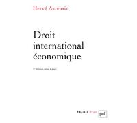 Droit international économique