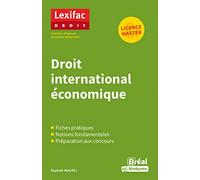 Droit international économique