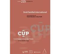 Droit international familial Silvia Pfeiff (Auteur), Patrick Wautelet (Auteur)
