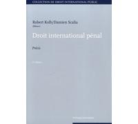 Droit International Pénal - Précis