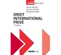 Droit international privé (2019)