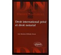 Droit International Privé Et Droit Notarial