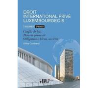 Droit International Privé Luxembourgeois Gilles Cuniberti (Auteur)