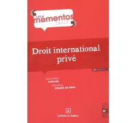 Droit International Privé - Memento Dalloz Série Droit Privé 21e Édition