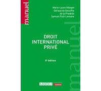 Droit international privé - Samuel Fulli-Lemaire - Lgdj - broché - Manuel