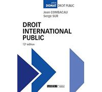 Droit international public, 12ème Ed.