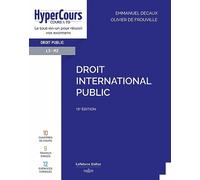 Droit international public 13ed