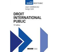 Droit international public 2019 - Jean Combacau - Lgdj - broché - Etude