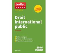 Droit international public 3e édition - Sarah Jamal - Bréal - broché - Etude
