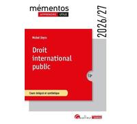Droit International Public - Cours Intégral Et Synthétique