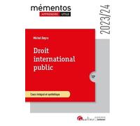 Droit international public: Cours intégral et synthétique (2023-2024)