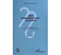Droit International Public - Les Sources