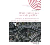 Droit ivoirien des marchés publics