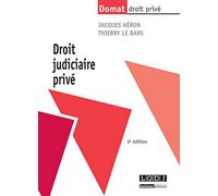 Droit judiciaire privé, 6ème Ed.