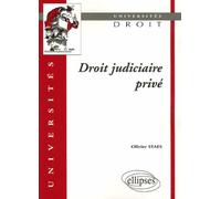 Droit judiciaire privé - Olivier Staes - Ellipses - broché - Etude