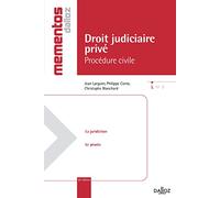 Droit judiciaire privé - Procédure civile 20ed