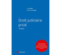 Droit judiciaire privé - Professeur Loïc Cadier - LexisNexis - broché - Scolaire / Universitaire