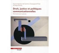 Droit, justice et politiques communicationnelles Sandrine Chassagnard-Pinet (Auteur), Serge Dauchy (Auteur)