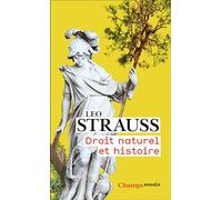 Droit naturel et histoire