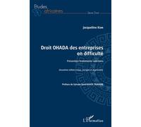 Droit OHADA des entreprises en difficulté Prévention-traitements-sanctions - Jacqueline Kom - L'harmattan - broché - Etude