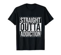 Droit Outta Addiction - Récupération T-Shirt