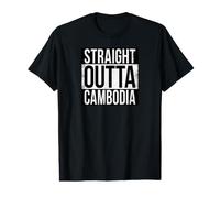 Droit Outta Cambodge T-Shirt Graphique avec Valeur