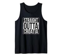 Droit Outta Croatie Débardeur
