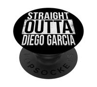 Droit Outta Diego Garcia PopSockets PopGrip Adhésif