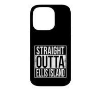 Droit Outta Ellis Island Coque pour iPhone 14 Pro