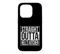 Droit Outta Hell's Kitchen NY NYC Coque pour iPhone 15 Pro