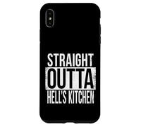 Droit Outta Hell's Kitchen NY NYC Coque pour iPhone XS Max